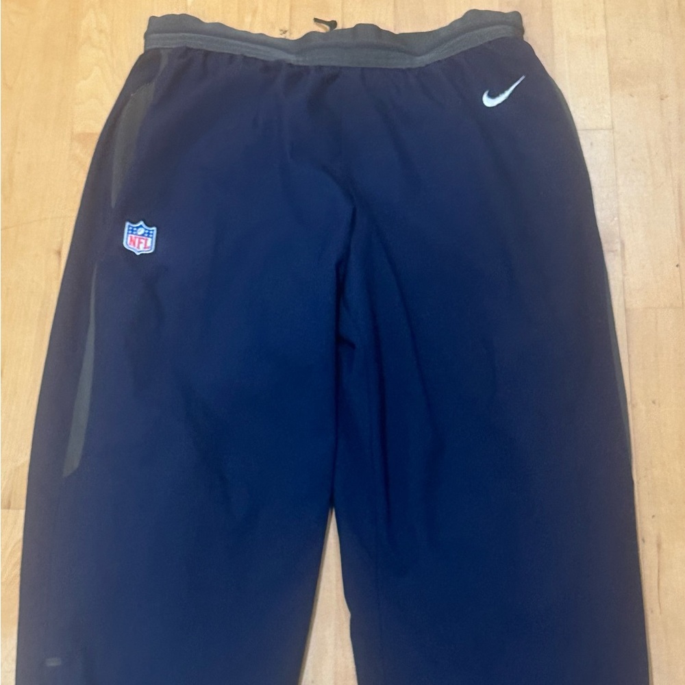 NFL~ NIKE ON FIELD APPAREL~TRACK PANTS W/ POCKET ZIPS and LEG ZIPS. MENS sz XL